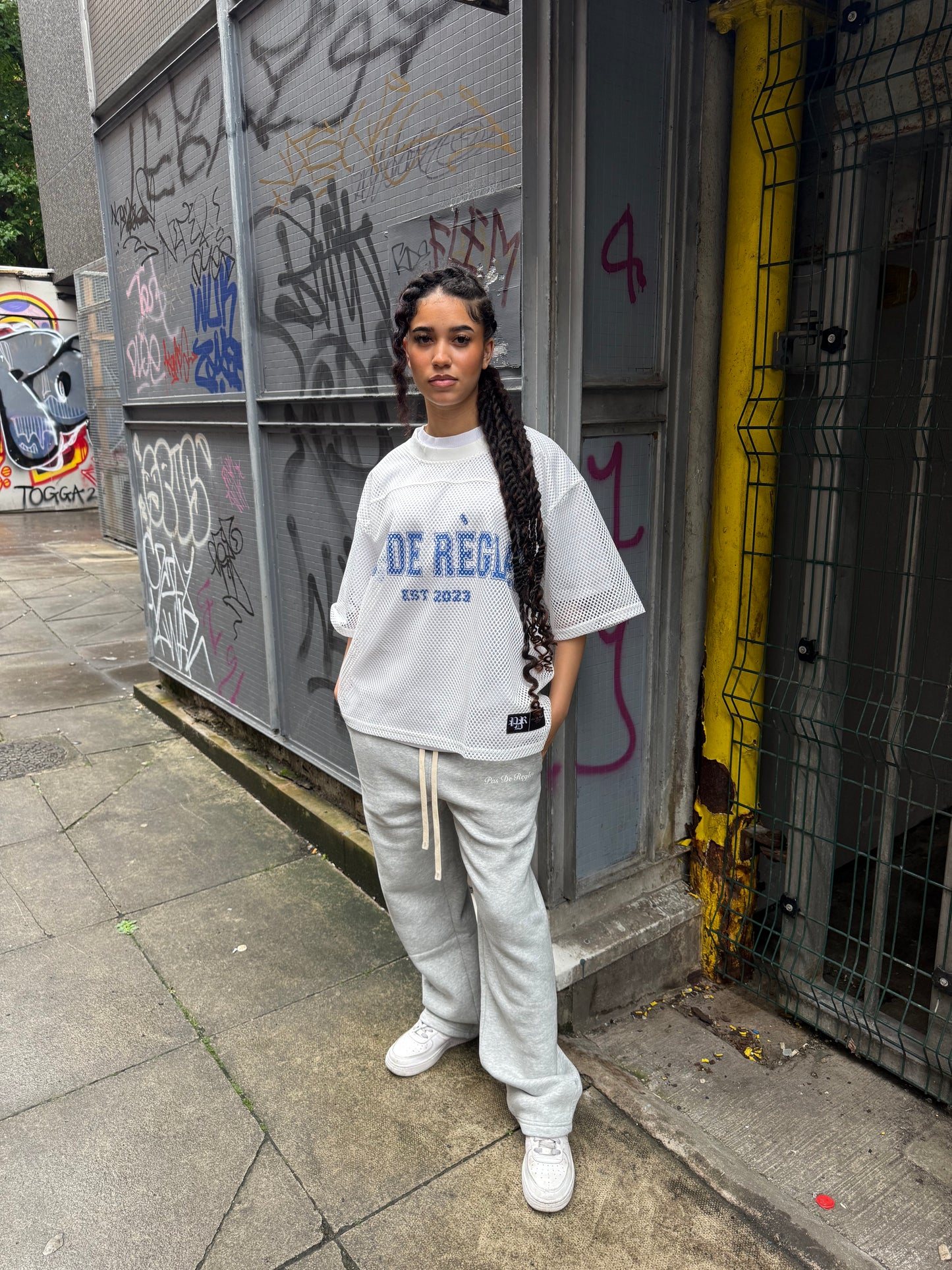 Pas De Régles Mesh Jersey - White